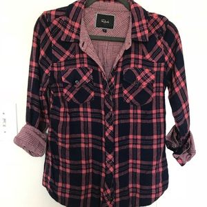 RAILS Plaid Flannel Shirt S